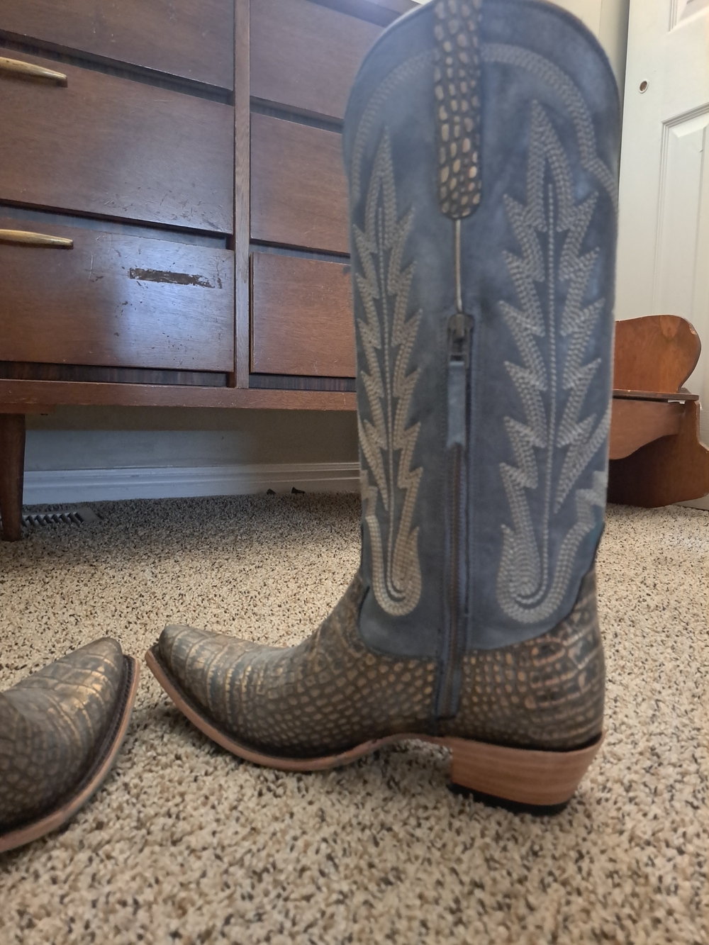 Size 10 Lane Womens Cowboy Boots. - Picture 5 of 10